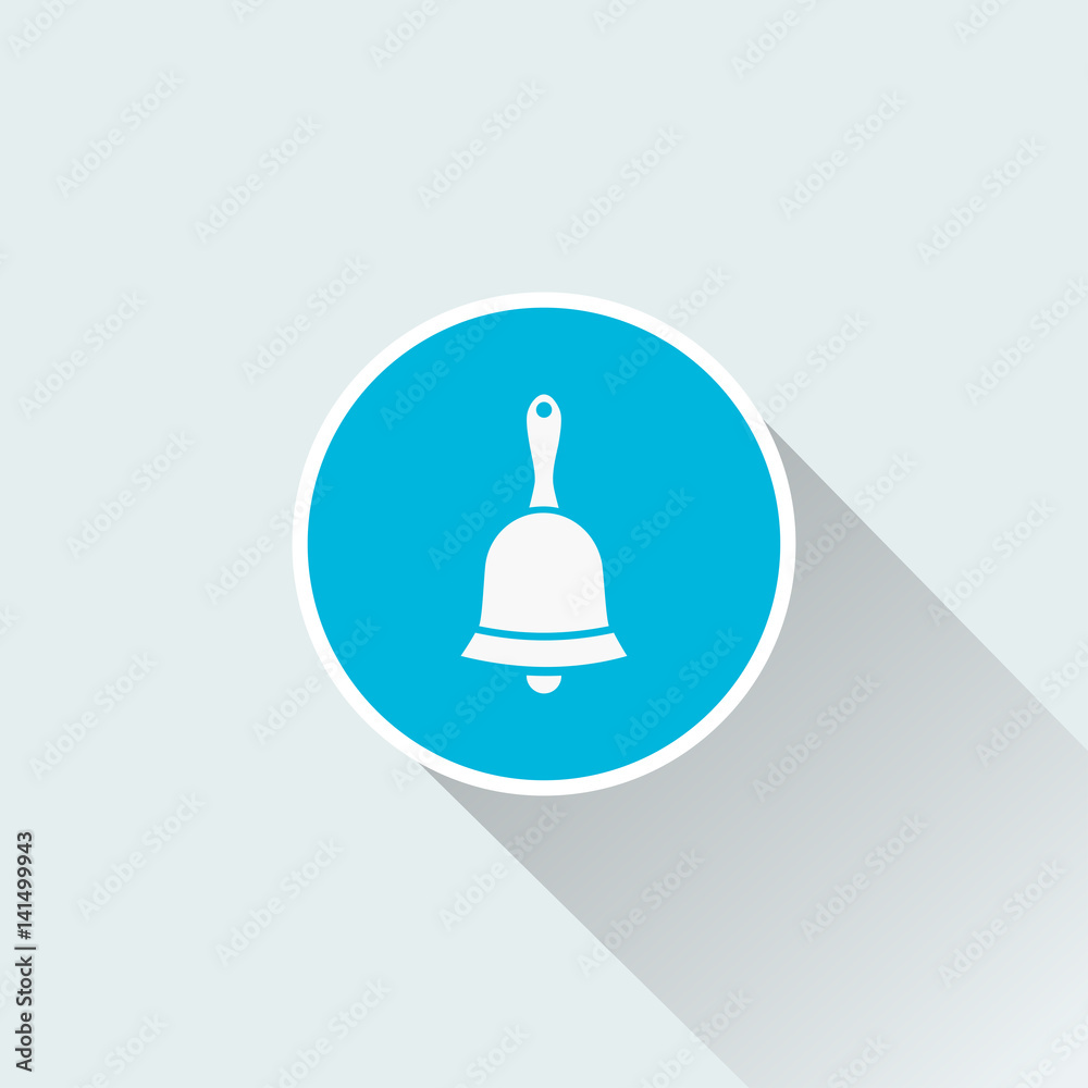 Flat Bell icon Flat Bell icon