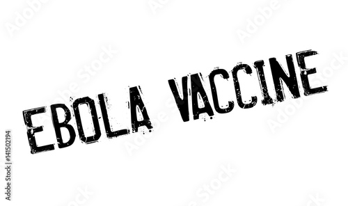 Ebola Vaccine rubber stamp. Grunge design with dust scratches. Effects can be easily removed for a clean, crisp look. Color is easily changed.