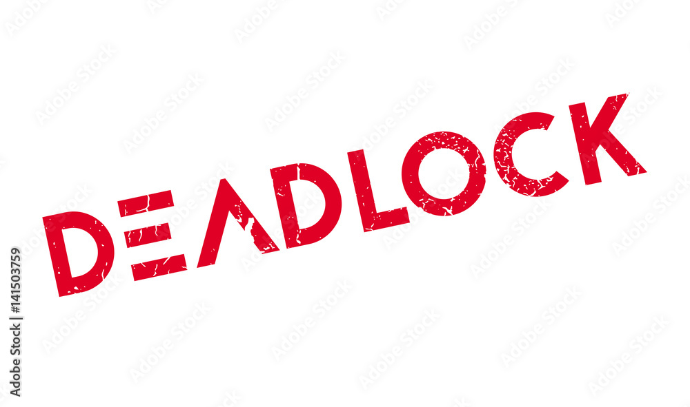 Deadlock rubber stamp. Grunge design with dust scratches. Effects can be easily removed for a clean, crisp look. Color is easily changed. Deadlock rubber stamp. Grunge design with dust scratches. Effects can be easily removed for a clean, crisp look. Color is easily changed.