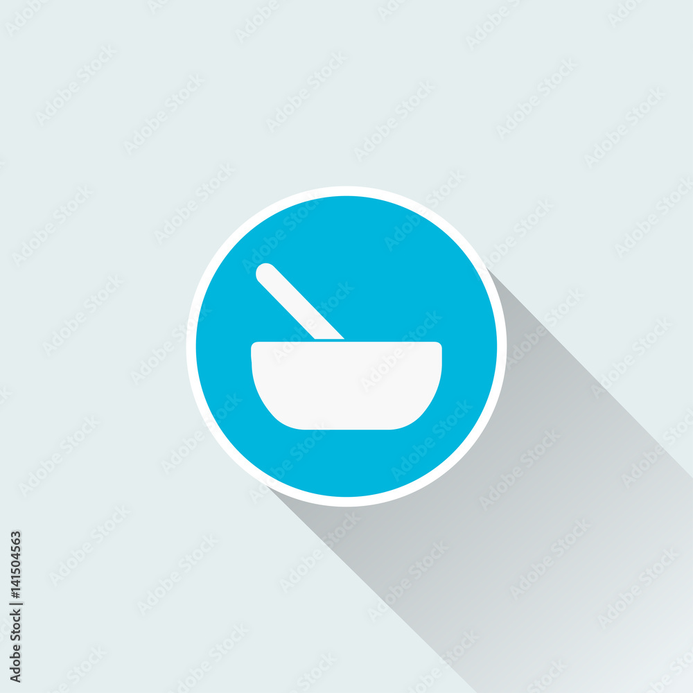 flat Bowl icon flat Bowl icon