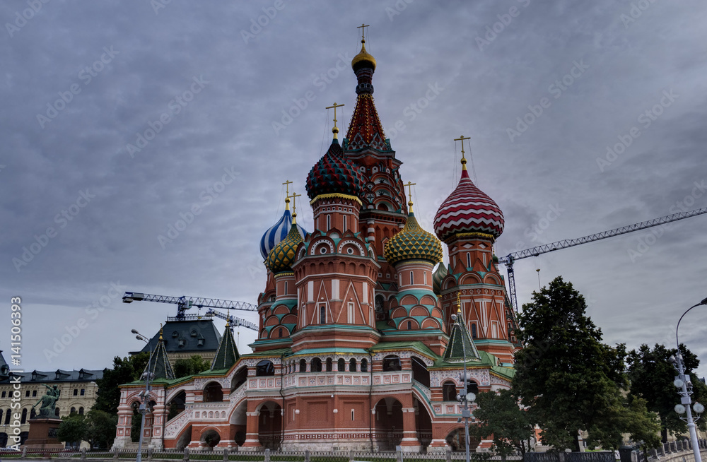 Fototapeta premium cityscape of moscow