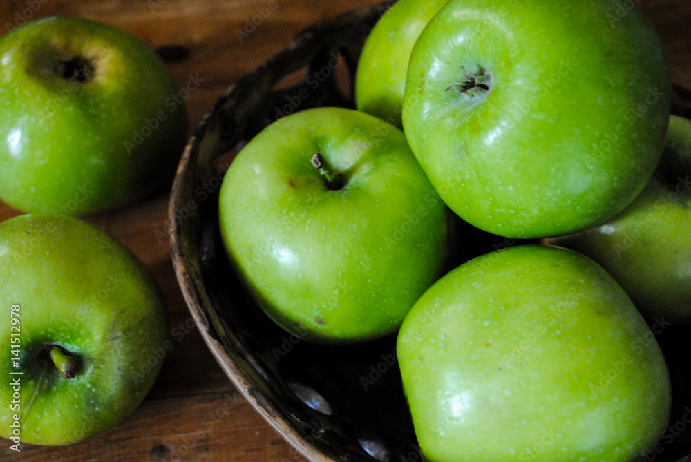 Green apples