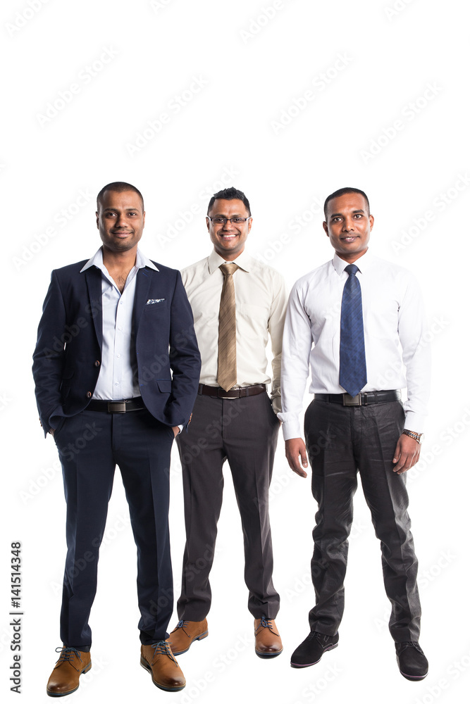 Three handsome african american businessmen Three handsome african american businessmen