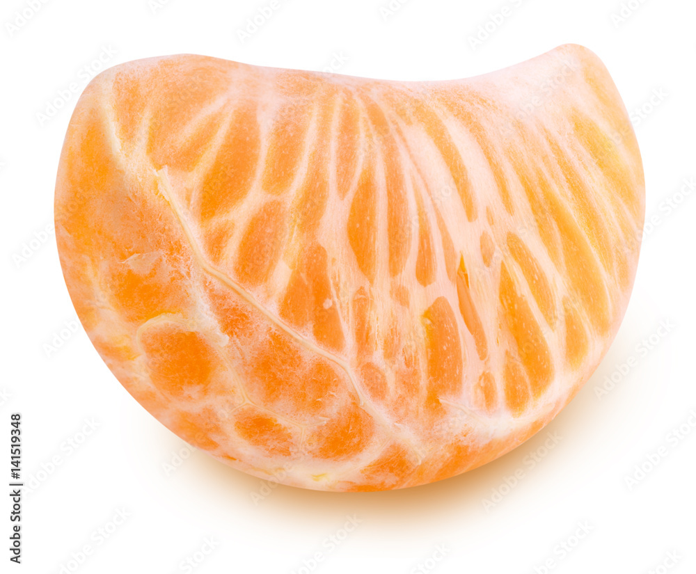 Mandarin fruit Isolated on white background Mandarin fruit Isolated on white background