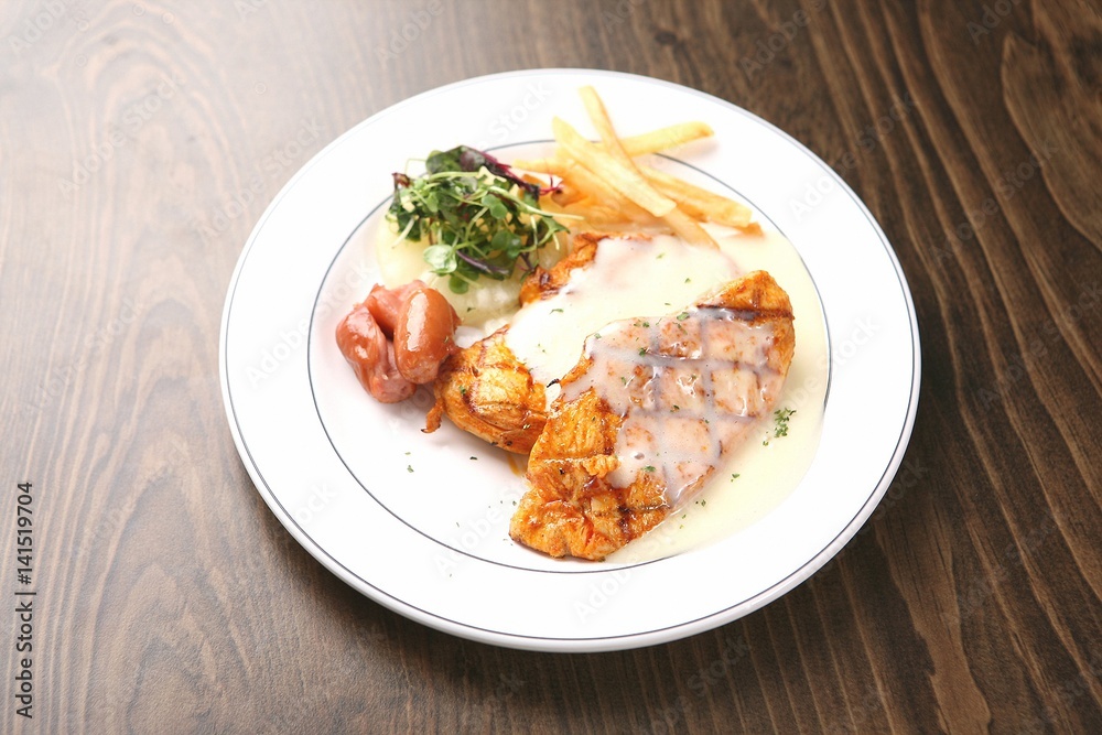 chicken steak chicken steak