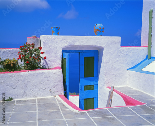 Haus auf Santorin