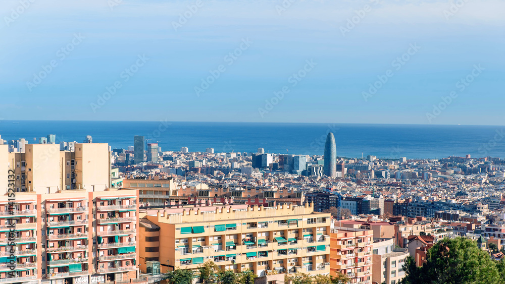 barcelona view from above