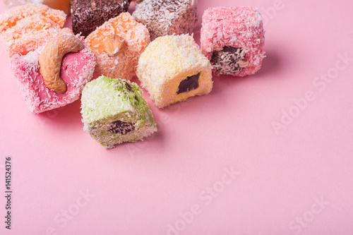 Eastern colorful sweets