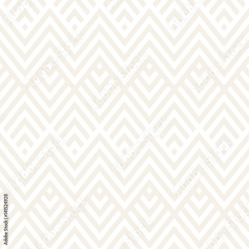 Abstract ZigZag Parallel Stripes. Stylish Ornament. Vector Seamless Pattern. Repeating Subtle Background