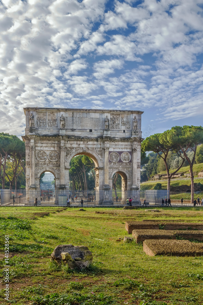 Arch of Constantine, Rome
