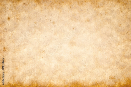 altes vergilbtes Papier