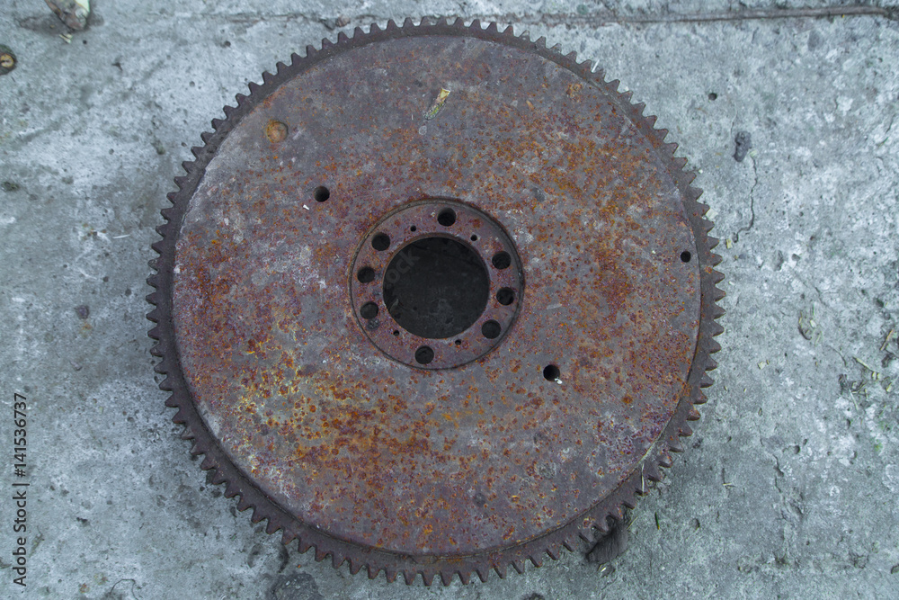 Iron old disk Iron old disk