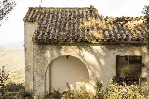 Detalle de cortijo abandonado photo