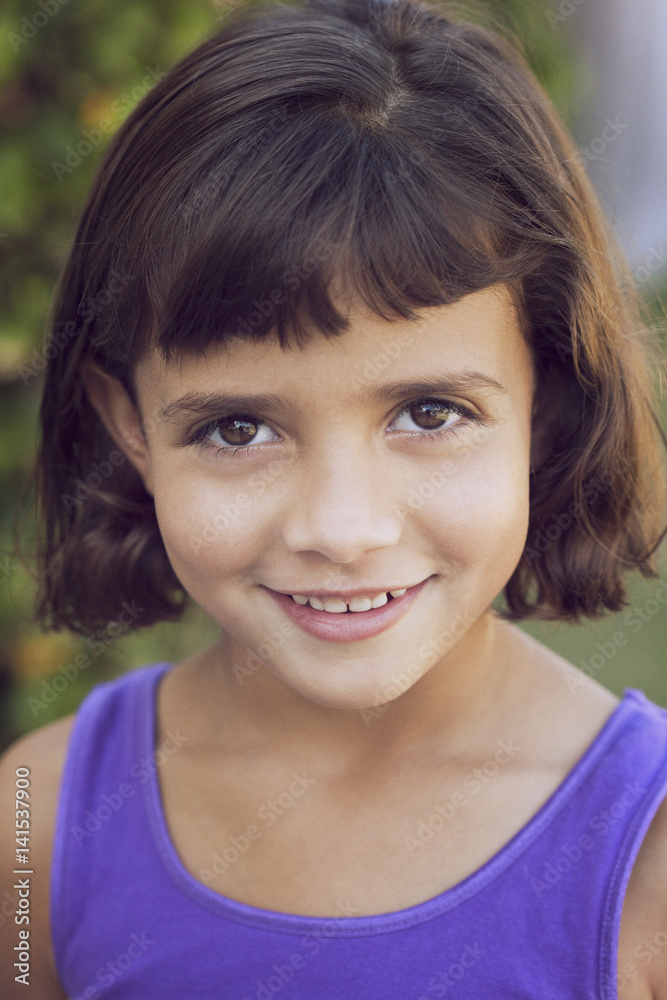 Portrait of girl outdoors Portrait of girl outdoors