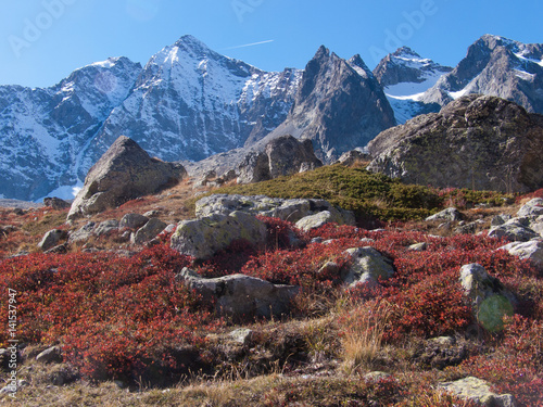 Fotografie col d?arsine, la grave, hautes alpes, FRANCE