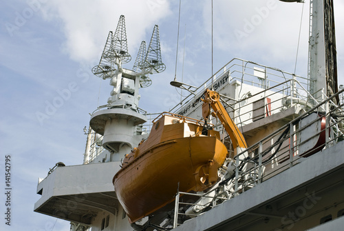 Lifeboat on Board the ship "Cosmonaut Viktor Patsaev"