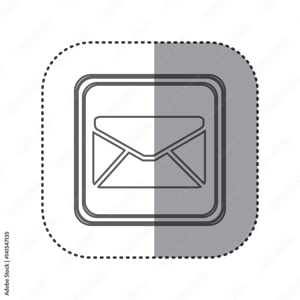 figure emblem close letter icon, vector illustration design figure emblem close letter icon, vector illustration design