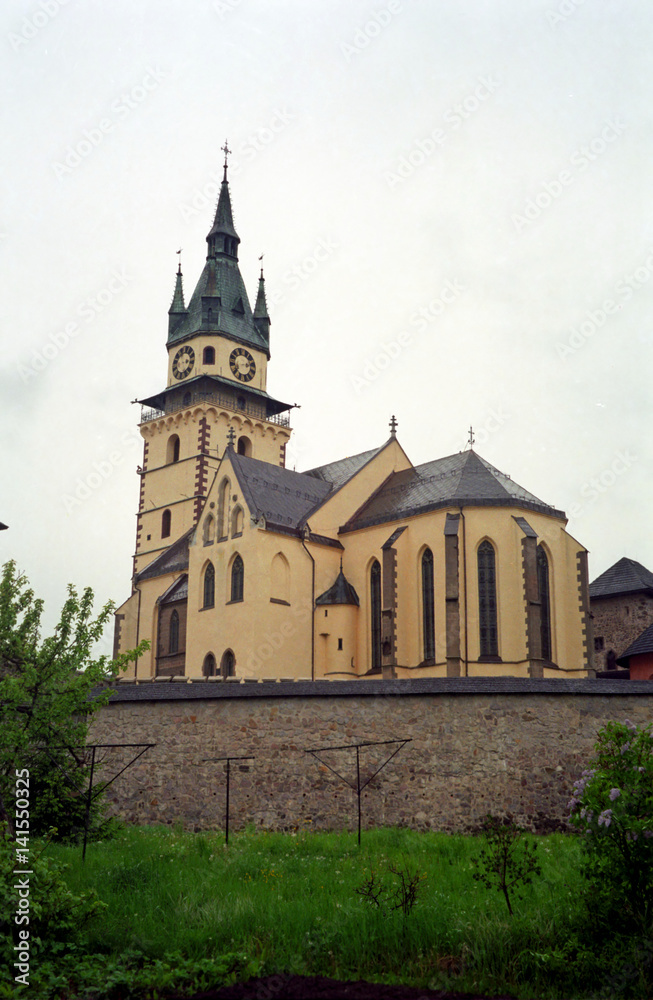 Fototapeta premium St. Catherine Church, Kremnica, Slovakia