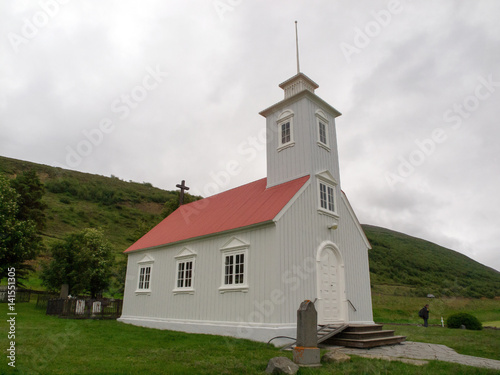 Iceland - Church in Laufas