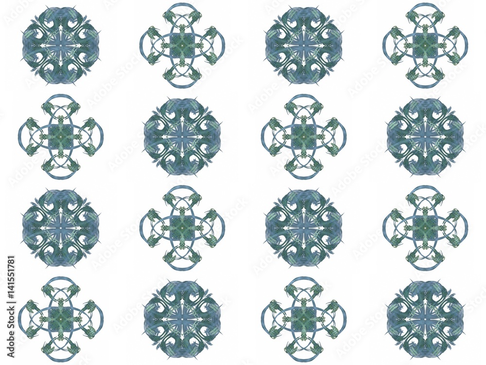 Seamless texture with 3D rendering abstract fractal blue pattern Seamless texture with 3D rendering abstract fractal blue pattern