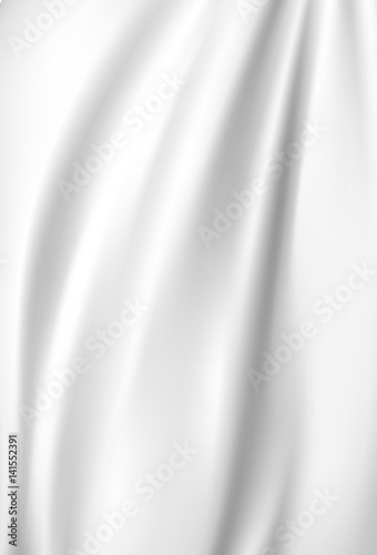 bright Grey background with soft folds