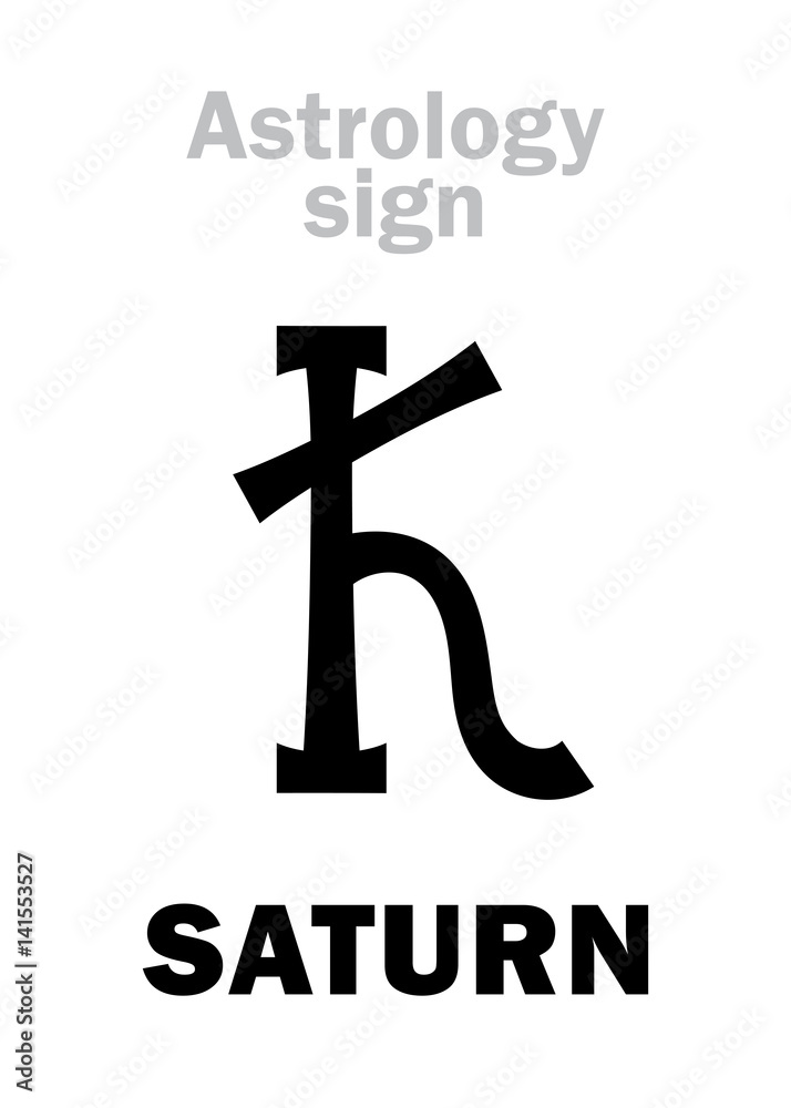 Astrology Alphabet: SATURN (Kronos), classic major planet. Hieroglyphics character sign (ancient greek symbol). Astrology Alphabet: SATURN (Kronos), classic major planet. Hieroglyphics character sign (ancient greek symbol).