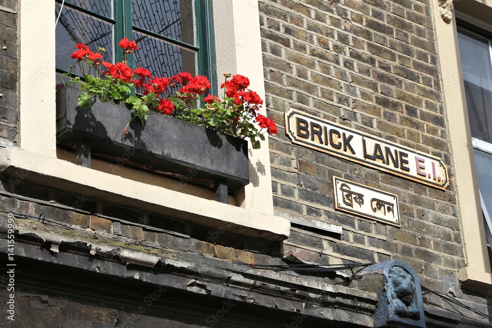 Fototapeta premium Brick Lane, Londyn
