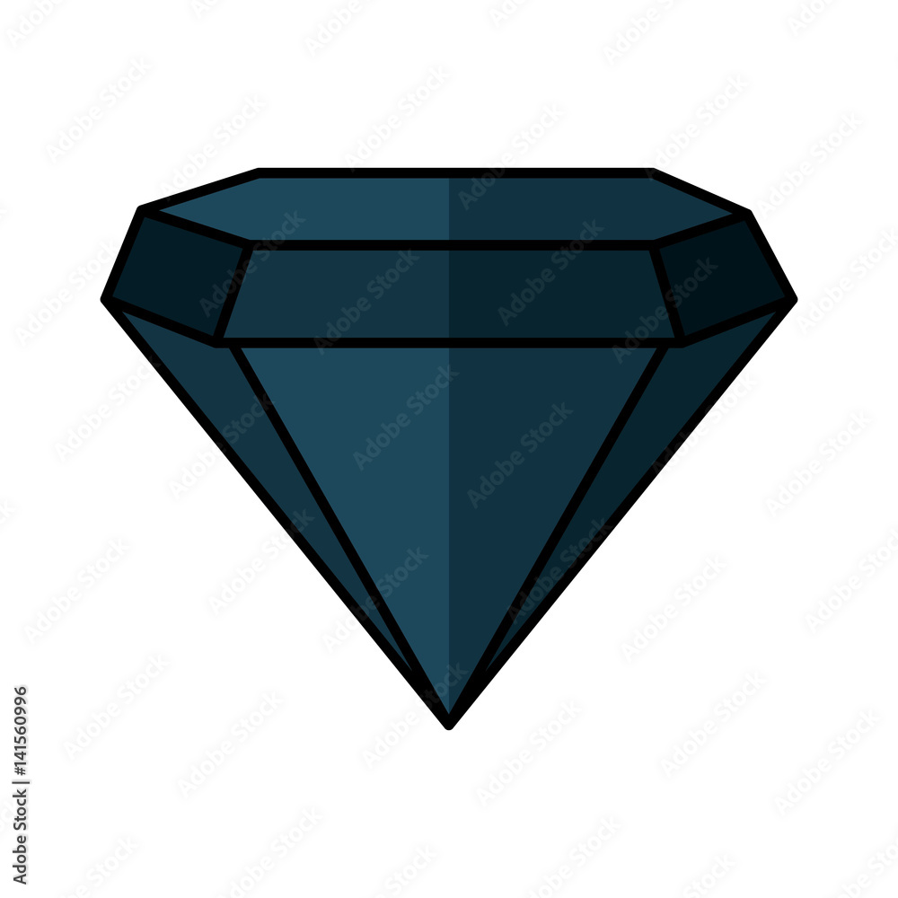 Fototapeta premium elegant diamond isolated icon vector illustration design