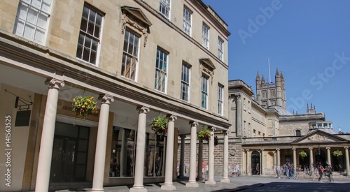 Rues, places et monuments de la ville de Bath