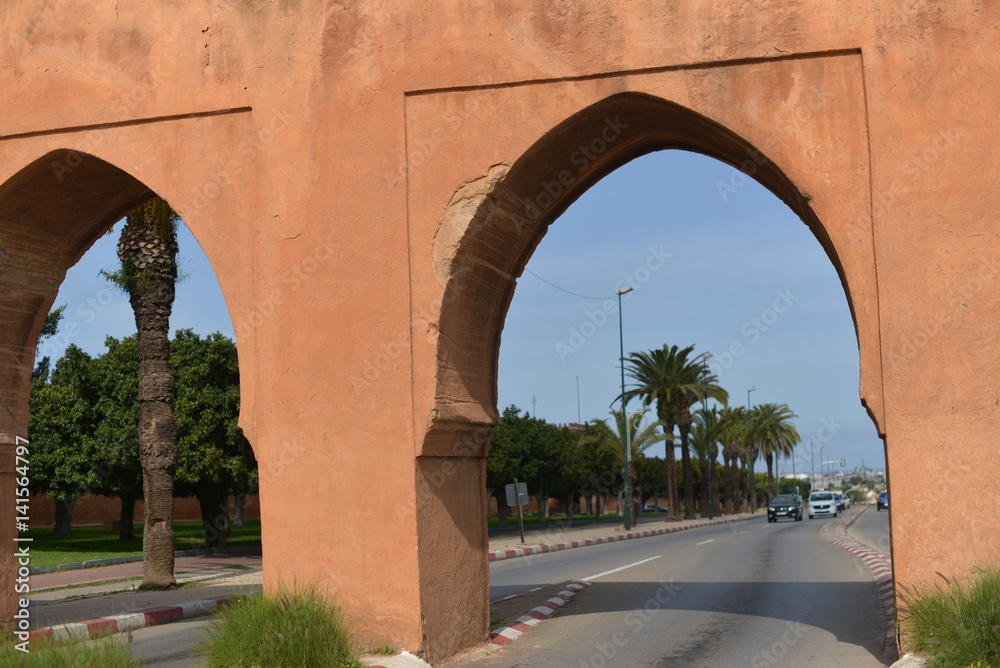 Historische Stadtmauer Rabat - Marokko