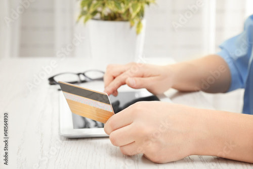 Internet shopping concept. ...