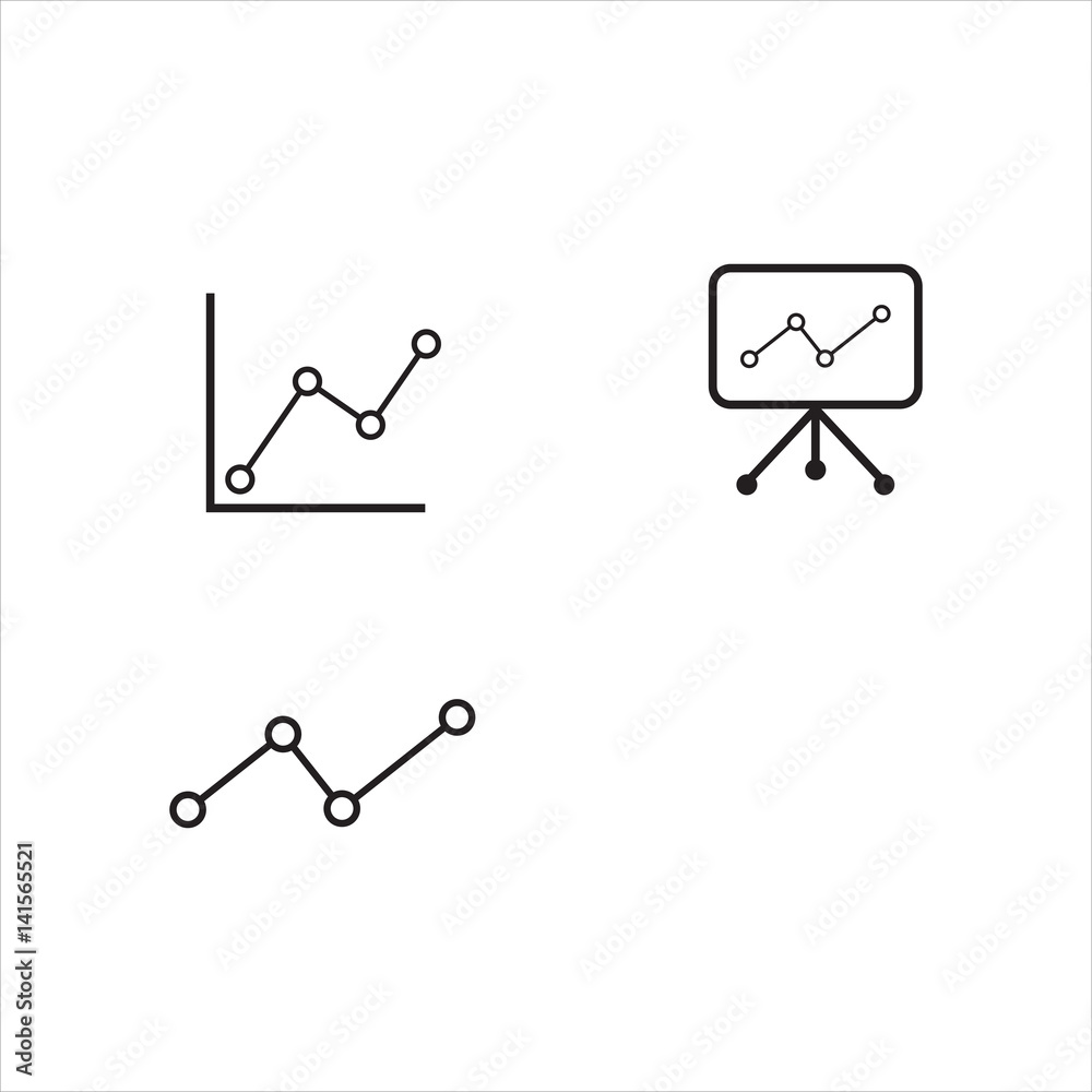 business growth, chart, icon, vector illustration eps10 business growth, chart, icon, vector illustration eps10