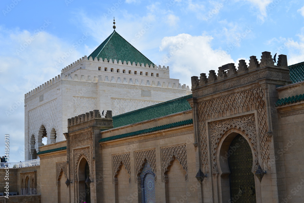 Rabat - Das Mausoleum Mohammed V.