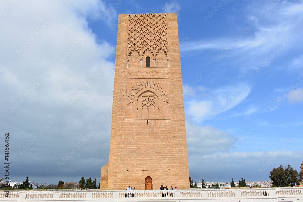 Hassan-Turm, das Wahrzeichen von Rabat