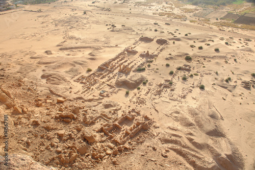 The Temple of Amun  at Jebel Barkal in  Sudan photo