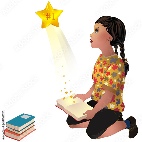 To become number one - To dream about success, and to learn from books to make dreams come trough. Stars are no so far away, if you have knowledge.