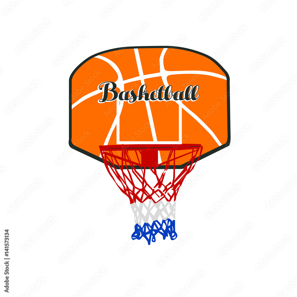 Basket Ball Logo Vector