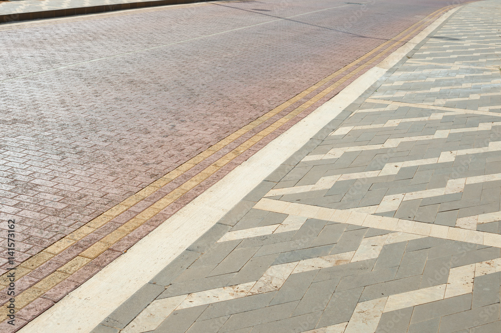 Fototapeta premium pavement road