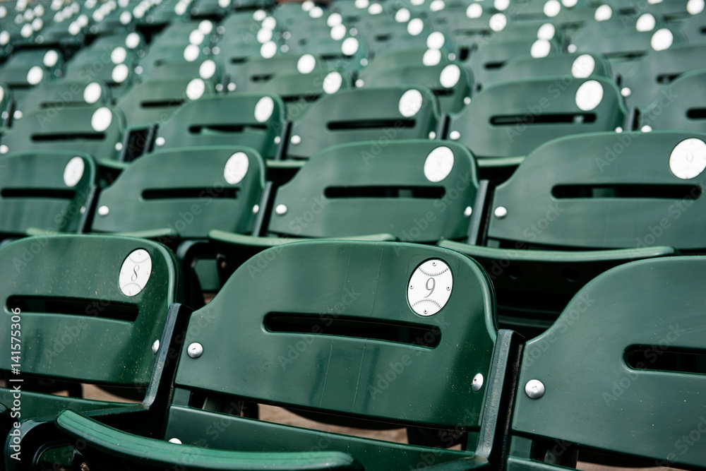 Obraz premium Baseball Stadium Seats