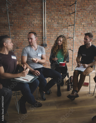Networking Seminar Meet Ups Concept