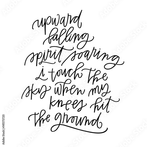 Upward Falling, Spirit Soaring