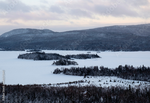 Winter from Mont-Sourire, Quebec