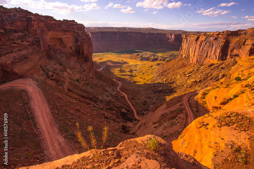 Canvas-taulu Canyon Lands in Utah