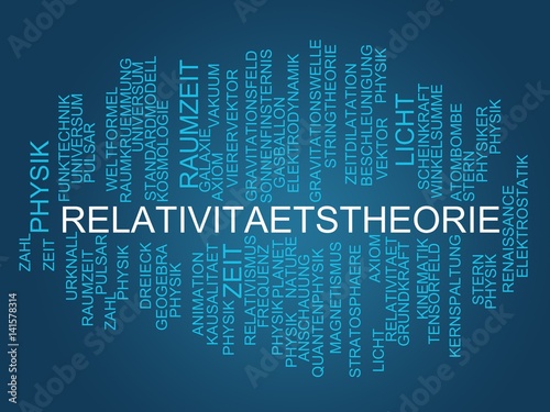 Fototapeta Relativitätstheorie