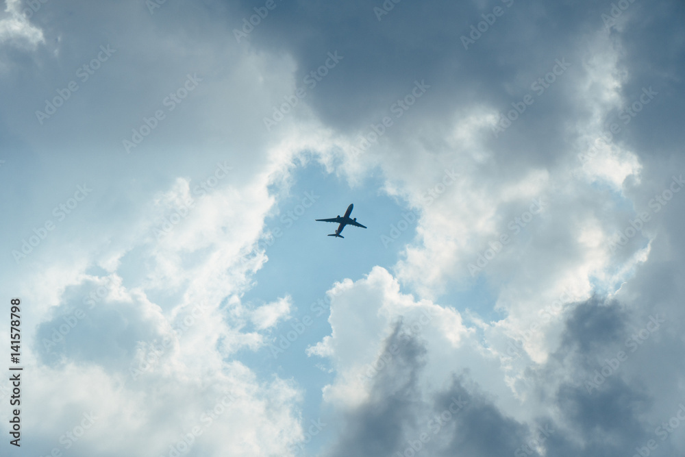 In the middle of the cloud In the middle of the cloud