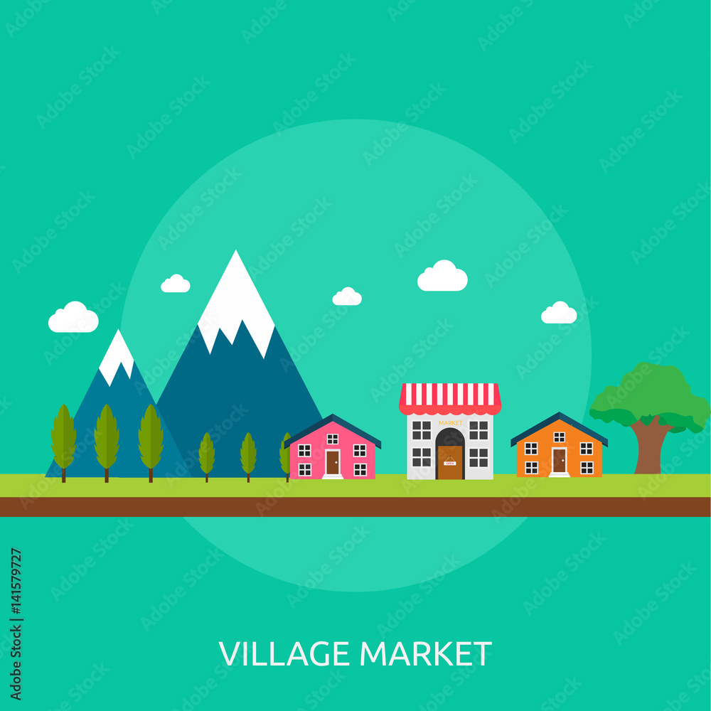 Village Market Conceptual Design