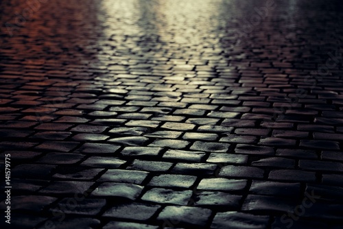 Canvas Print Street