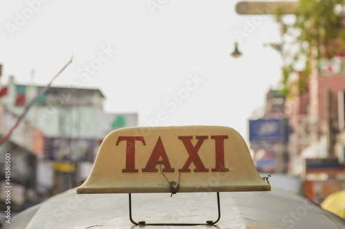 taxi in Khaosan