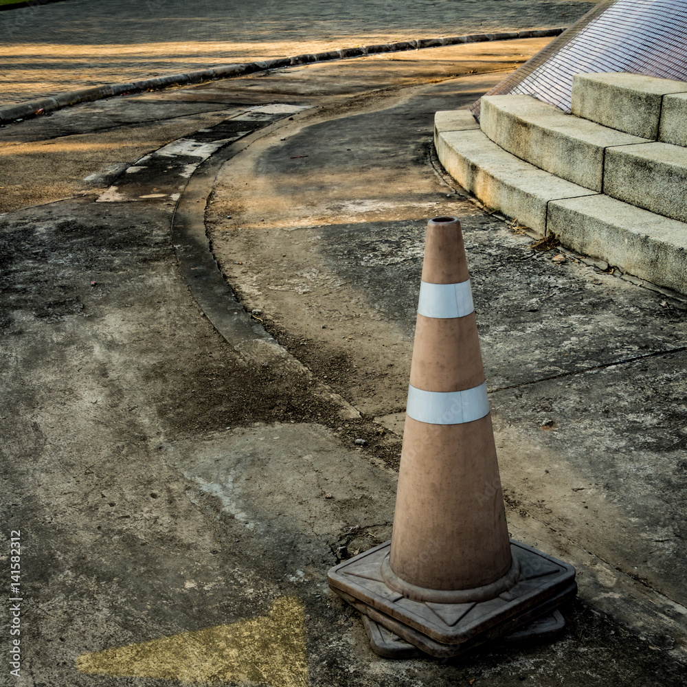 custom made wallpaper toronto digitalPlastic orange cone