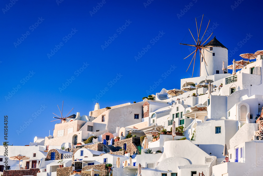 Fototapeta premium Santorini, Oia - Greece